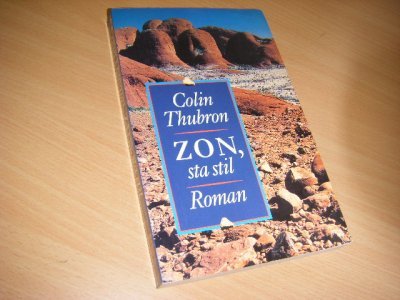 Boek met de titel: Zon, sta stil