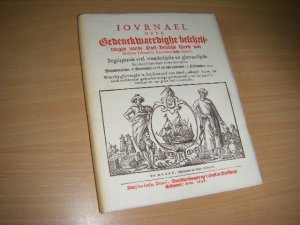 Boek met de titel: Iovrnael ofte gedenckwaerdige beschrijvinghe van de Oost-Indische reyse van Willem Ysbrantsz. Bontekoe van Hoorn