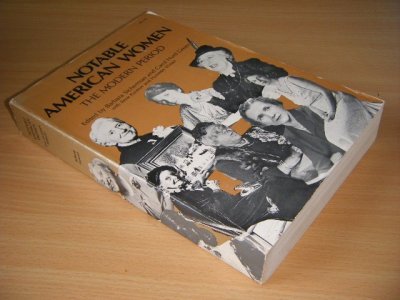 Boek met de titel: Notable American Women.