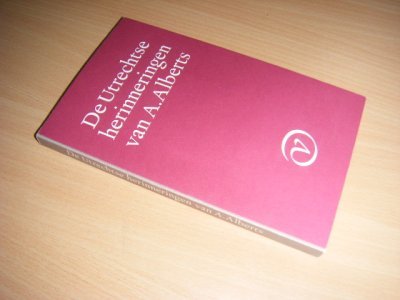 Boek met de titel: De Utrechtse herinneringen van A. Alberts
