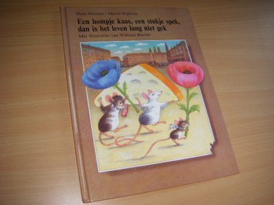 Boek met de titel: Een hompje kaas, een stukje spek, dan is het leven lang niet gek