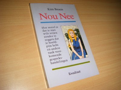 Boek met de titel: Nou nee