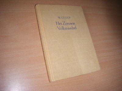Boek met de titel: Het Zeeuwse Volksraadsel