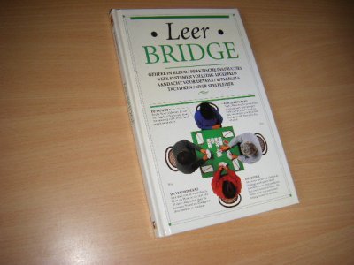 Boek met de titel: Leer bridge
