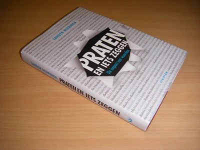 Boek met de titel: Praten en iets zeggen