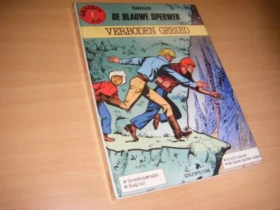 Boek met de titel: Omnibus 1. De Blauwe Sperwer. Verboden Gebied.