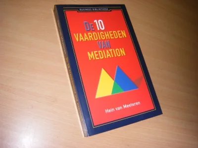 Boek met de titel: De 10 vaardigheden van mediation