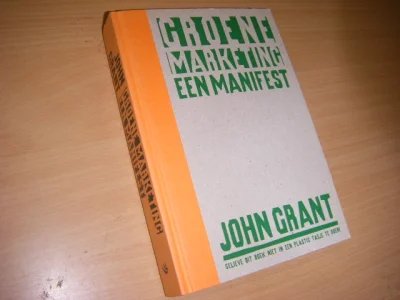 Boek met de titel: Groene marketing