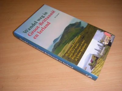 Tweedehands boek: Wandel weg in Groot-Brittannie en Ierland van auteur Els Spanjer; R. Spanjer  - Gebonden, in goede staat. 