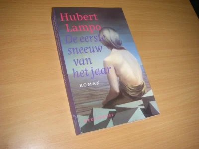 Boek met de titel: De eerste sneeuw van het jaar