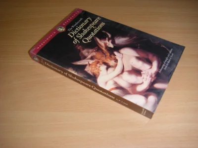 Tweedehands boek: The Wordsworth Dictionary of Shakespeare Quotations van auteur G. F. Lamb  - Engelstalige paperback, in zeer goede staat