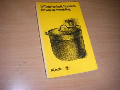 Boek met de titel: De woeste wandeling