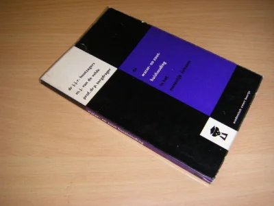 Boek met de titel: De water- en zouthuishouding in het menselijk lichaam