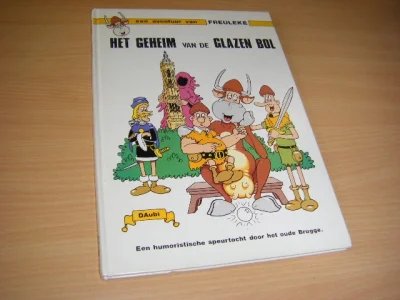 Boek met de titel: Het geheim van de GLAZEN BOL