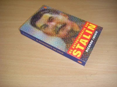 Boek met de titel: De autobiografie van Stalin