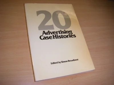Tweedehands boek: Twenty Advertising Case Histories van auteur Simon Broadbent  - Paperback, in zeer goede staat