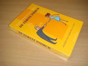 Boek met de titel: De eerste indruk