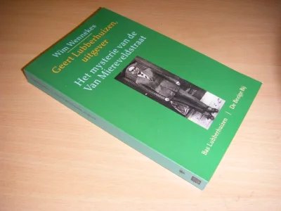 Boek met de titel: Geert Lubberhuizen, uitgever