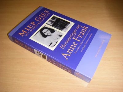 Boek met de titel: Herinneringen aan Anne Frank