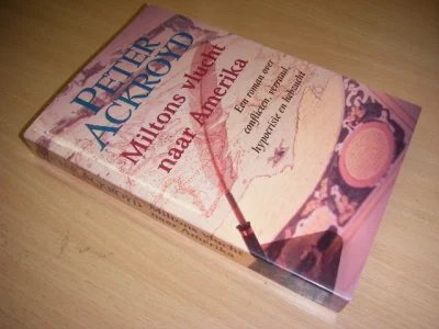 Boek met de titel: Miltons vlucht naar Amerika