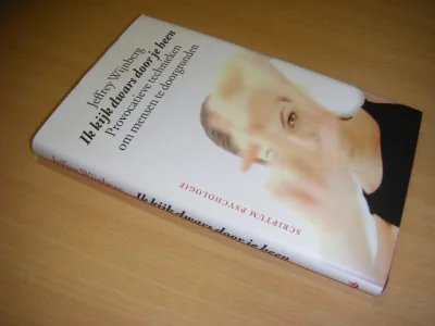 Boek met de titel: Ik kijk dwars door je heen