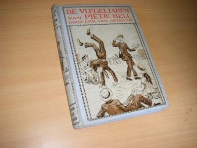 Boek met de titel: de vlegeljaren van Pietje Bell
