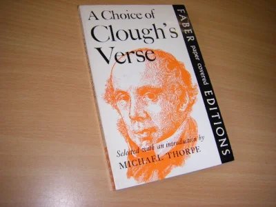 Tweedehands boek: A Choice of Clough s Verse van auteur Arthur Hugh Clough  - Engelse pocket, in zeer goede staat