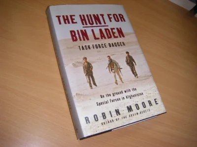 Boek met de titel: The Hunt for Bin Laden