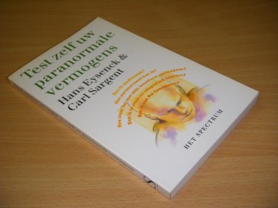 Tweedehands boek: Test zelf uw paranormale vermogens van auteur Hans Eysenck en Carl Sargent - Paperback, in zeer goede staat.