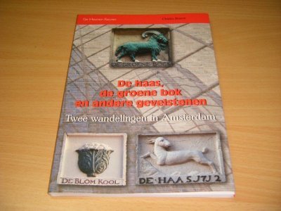 Boek met de titel: De haas, de groene bok en andere gevelstenen