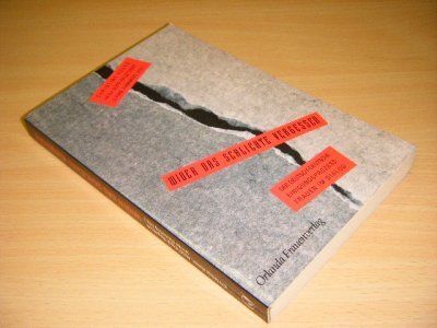 Boek met de titel: Wider das schlichte Vergessen