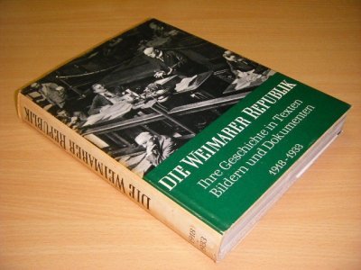 Boek met de titel: Die Weimarer Republik.