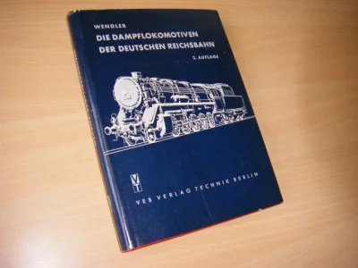 Boek met de titel: Die Dampflokomotiven der Deutschen Reichsbahn