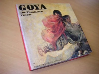 Tweedehands boek: GOYA the phantasmal visions van auteur Guillaud, Jacqueline and Maurice - 29 x 29 x 3 cm. Gebonden met omslag, in zeer goede staat. Prachtige uitgave met werk uit het Prado Museum, waarbij een enkel velletje dat tegenover elkaar liggende pagina's moet beschermen gekreukt (geweest) is. 