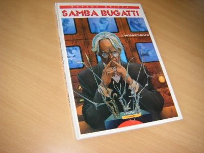 Tweedehands boek: Samba Bugatti 2. Monkey-Rock van auteur Dufaux; Griffo - Hardcover, 31,5 x 23 cm. In zeer goede staat