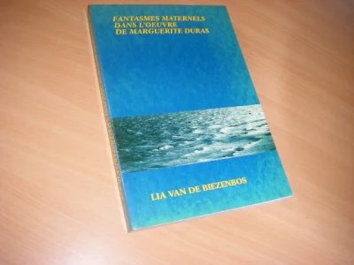 Tweedehands boek: Fantasmes maternels dans l oeuvre de Marguerite Duras van auteur Biezenbos, Lia van de  - Proefschrift UvA, paperback, in goede staat. Met samenvatting in het Nederlands.  