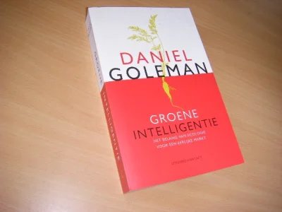 Boek met de titel: Groene intelligentie