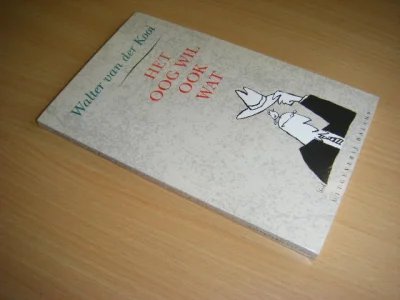 Boek met de titel: Het oog wil ook wat