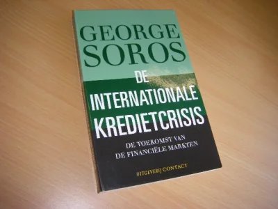 Boek met de titel: De internationale kredietcrisis