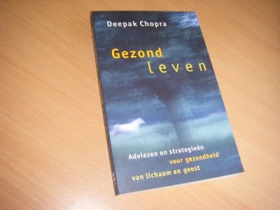 Boek met de titel: Gezond leven