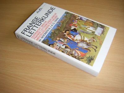 Boek met de titel: Franse lettterkunde