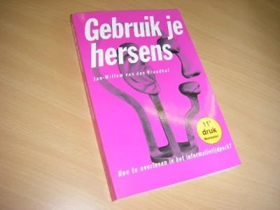 Tweedehands boek: Gebruik je hersens van auteur Brandhof, Jan-Willem van den - Paperback,  in goede staat