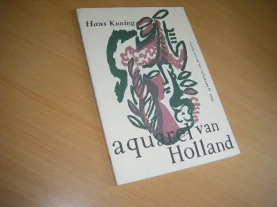 Tweedehands boek: Aquarel van Holland van auteur Koning, Hans; Jan van Keulen (13 tekeningen) - Paperback, in zeer goede staat; eenmalige herdenkingsuitgave J.v.K.