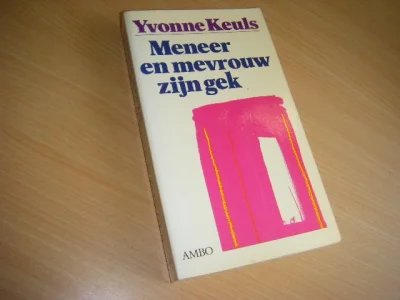 Boek met de titel: Meneer en mevrouw zijn gek