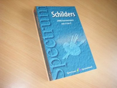 Tweedehands boek: Schilders. 2000 kunstenaars van A tot Z van auteur red. - Naslagwerk. Paperback, in zeer goede staat