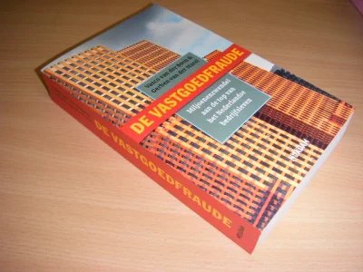 Boek met de titel: De vastgoedfraude
