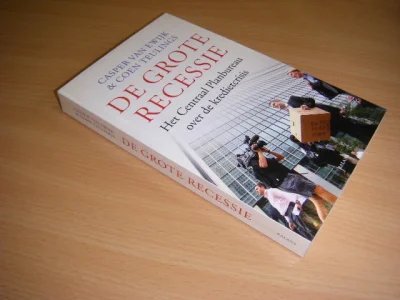 Boek met de titel: De grote recessie