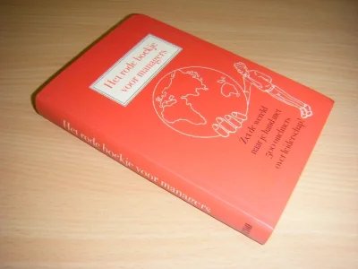 Boek met de titel: Het rode boekje voor managers