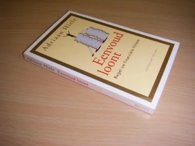 Boek met de titel: Eenvoud loont