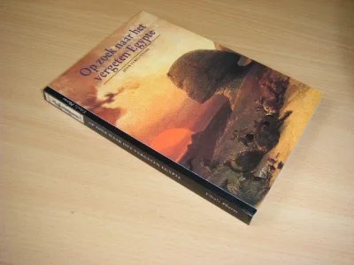 Tweedehands boek: Op zoek naar het vergeten Egypte van auteur Jean Vercoutter - Paperback, als nieuw